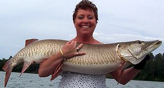 51 1/2 Inch Muskie - Tera's personal best