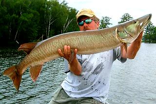 Hayward Wisconsin Muskie Fishing Guide Service